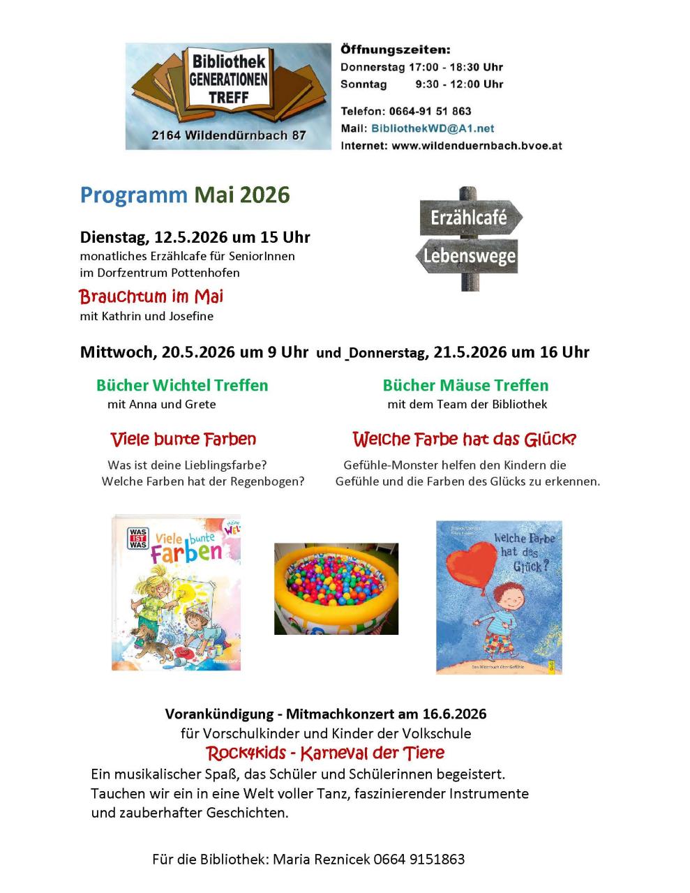 Programm Mai 2026