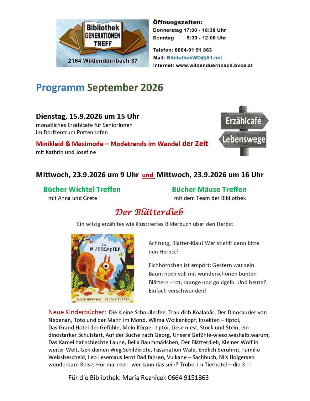 Programm September 2026