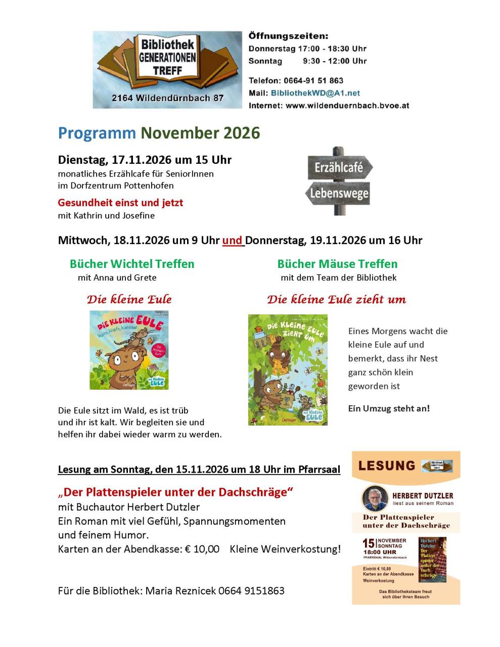 Programm November 2026