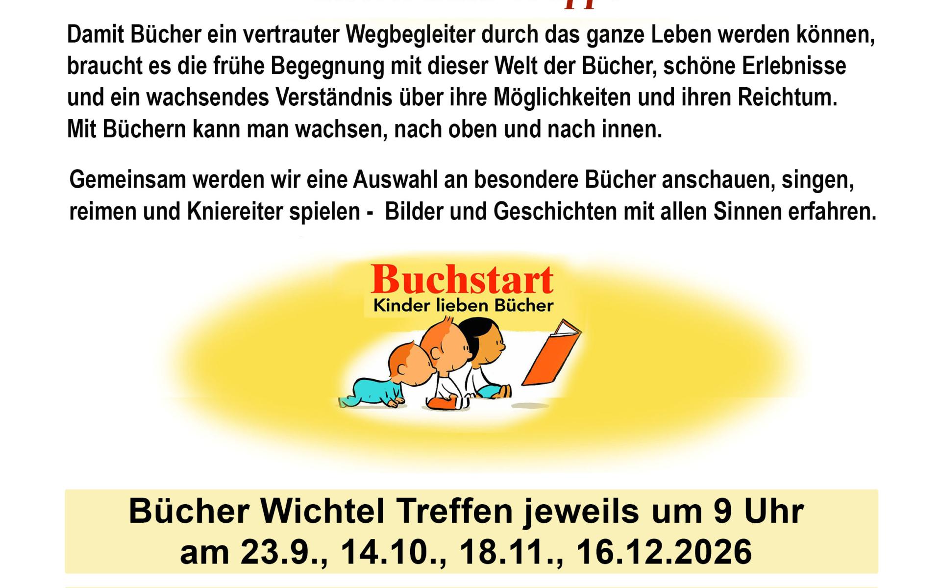 Bücher Wichtel- und Bücher Mäusetreffen