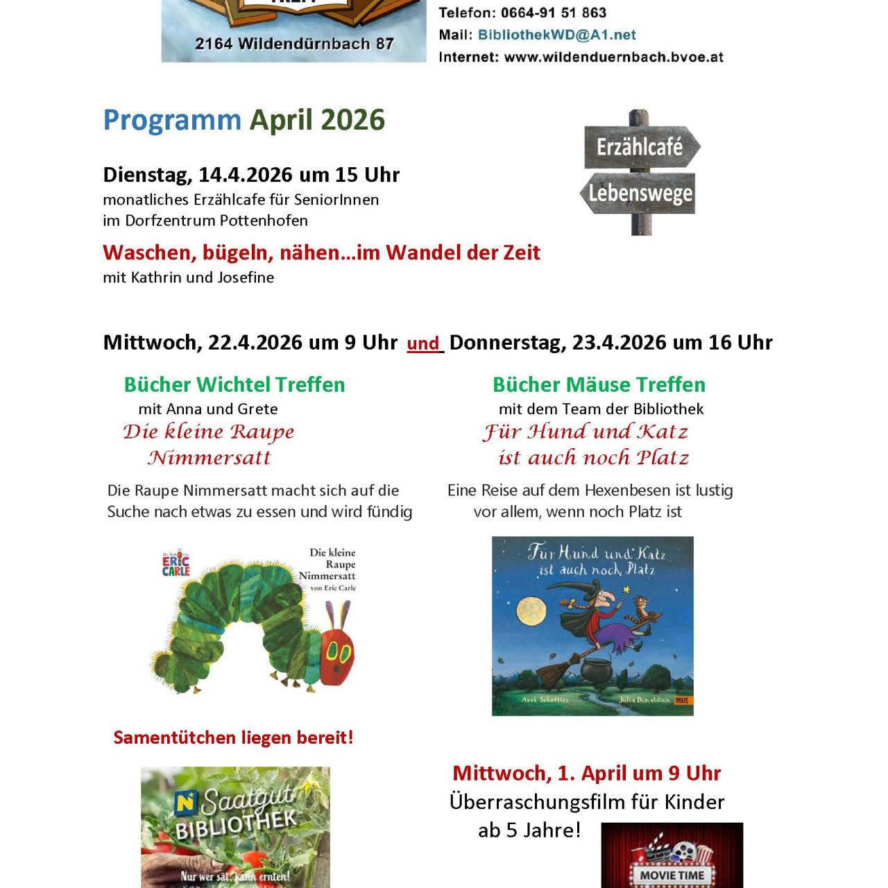 Programm April 2026
