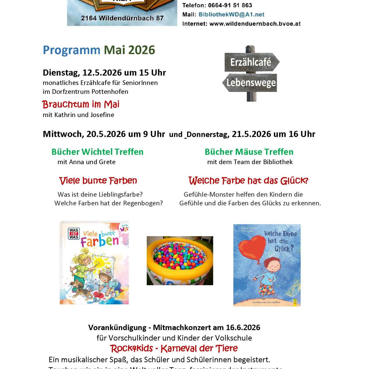 Programm Mai 2026
